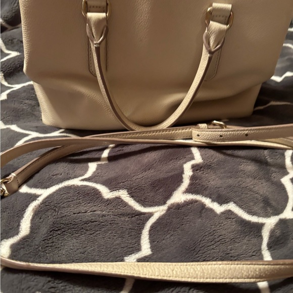 Kate Spade winter white 3 compartment purse. - Picture 6 of 7